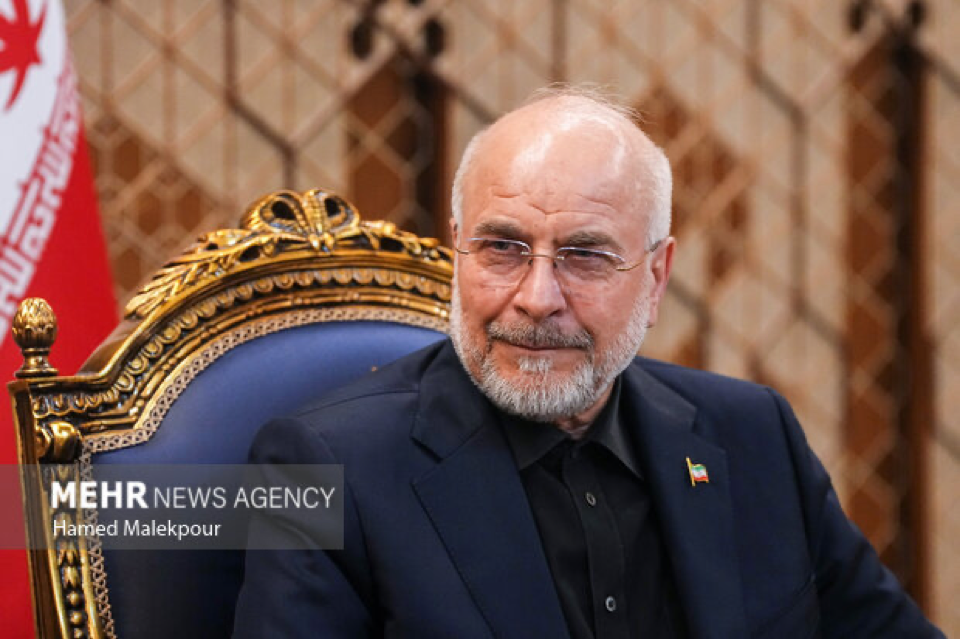 Source-supplied image for: Ghalibaf mocks $40 oil pbd forecast by US secretary