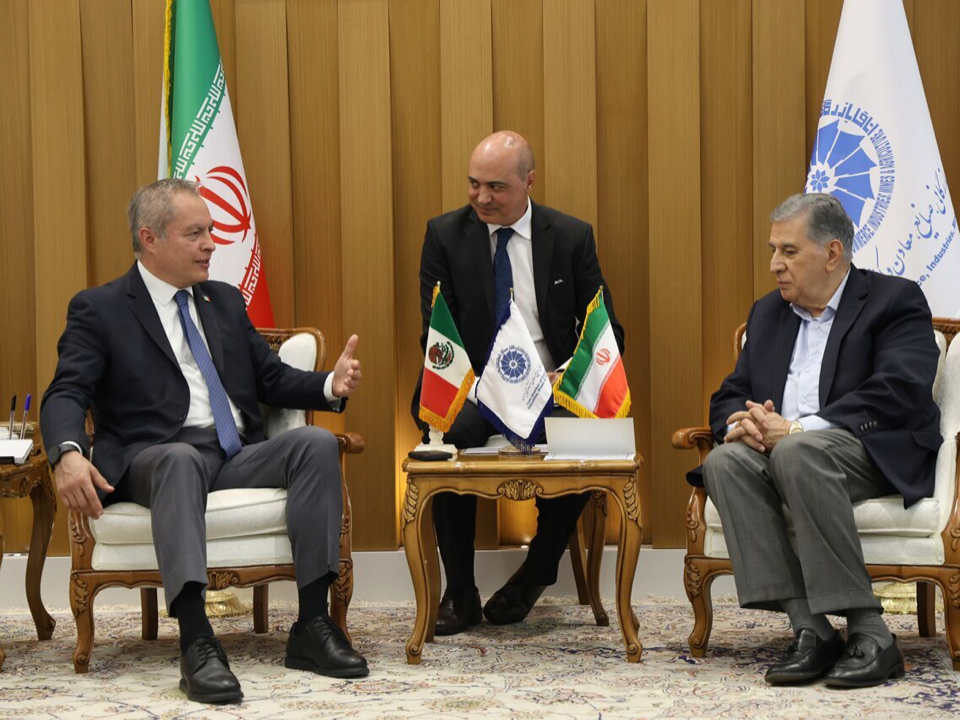 Source-supplied image for: Mexico’s ambassador welcomes joint trade cooperation committee with Iran